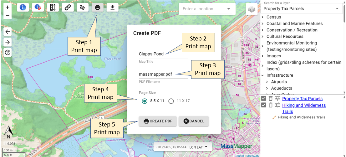 step by step printer instructions